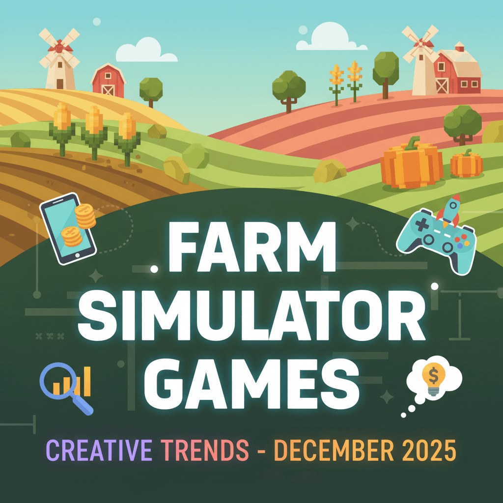 December 2025 Farm-Sim Mobile UA: Creative Trends & Success Strategies