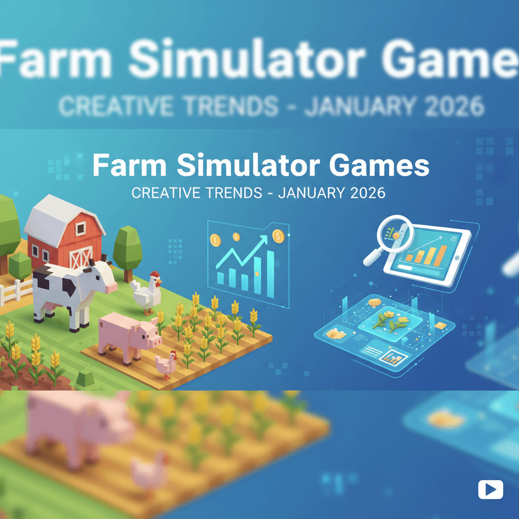 Farm-Simulator Creative Trends: January 2026 Player Engagement Insights
