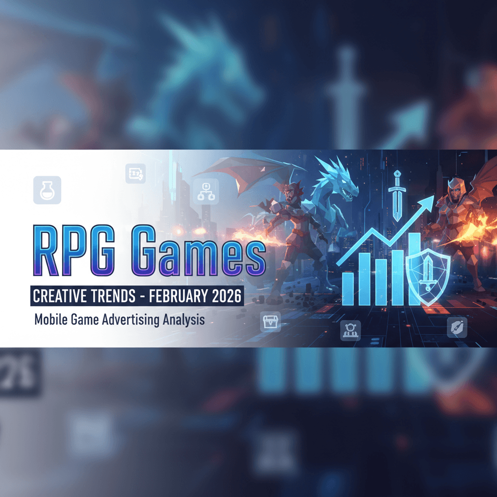 Mobile RPG Creative Trends Feb 2026: Triumph, Networks & Global UA Insights