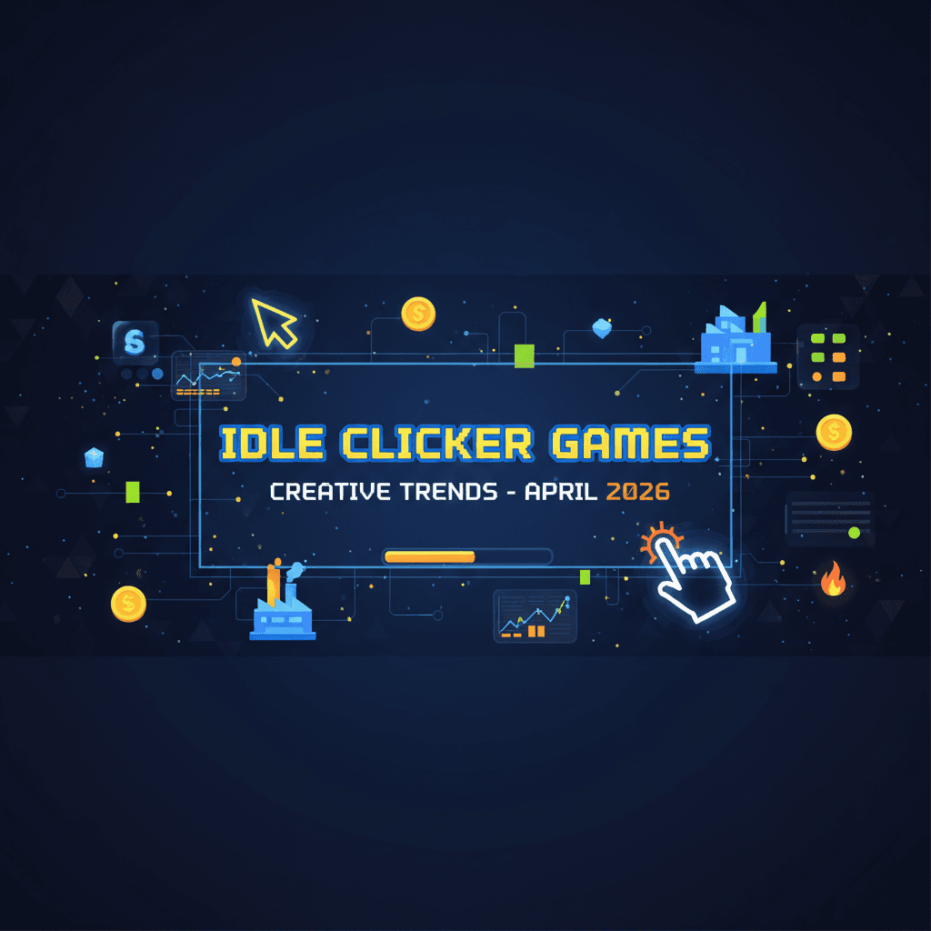 April 2026 Idle-Clicker Ad Trends: Emotional Narratives & Interactive Engagement
