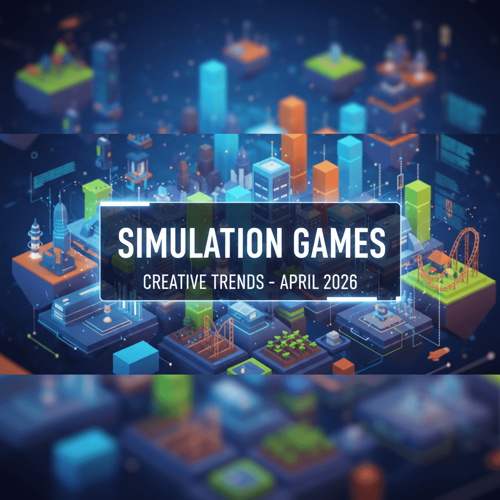 Mobile Simulation UA: April 2026 Creative Trends & Narrative Strategies