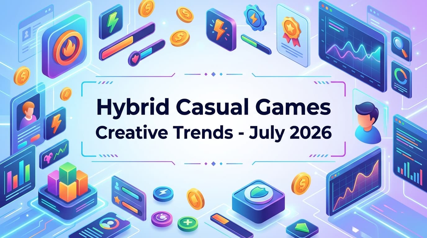 Hybridcasual UA Trends July 2026: Why Open Loops & Rookie Fails Beat Victory
